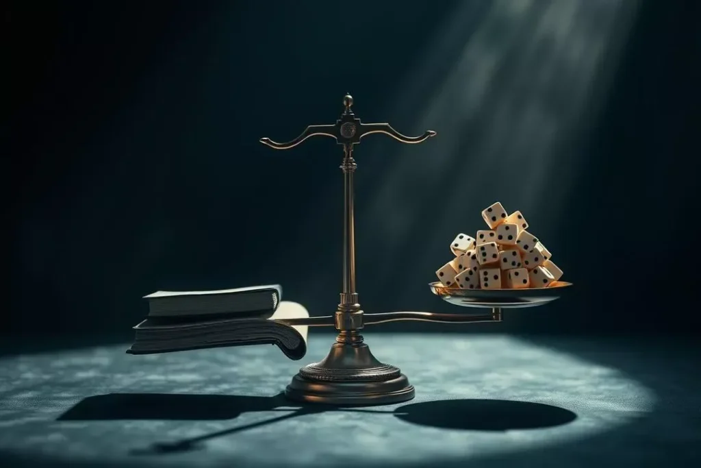 Representação de desafios da IA, como regulamentação ou dados